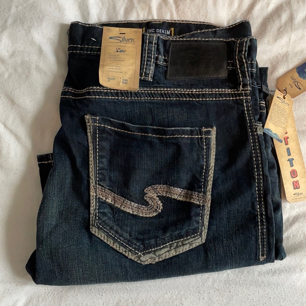 Silver jeans size 38